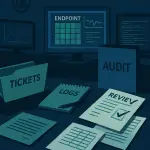 Gestão de endpoints sob auditoria: quando inventário, patch e exceção não contam a mesma história